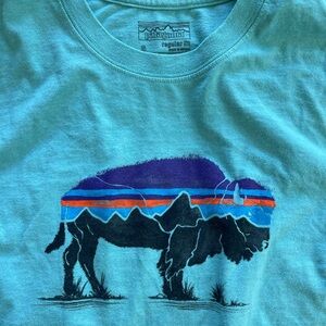 Men’s Patagonia long sleeve buffalo tee